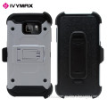 Dual Layer Rugged Hybrid Hard Shockproof Case with Kickstand for galaxy S7 Cover